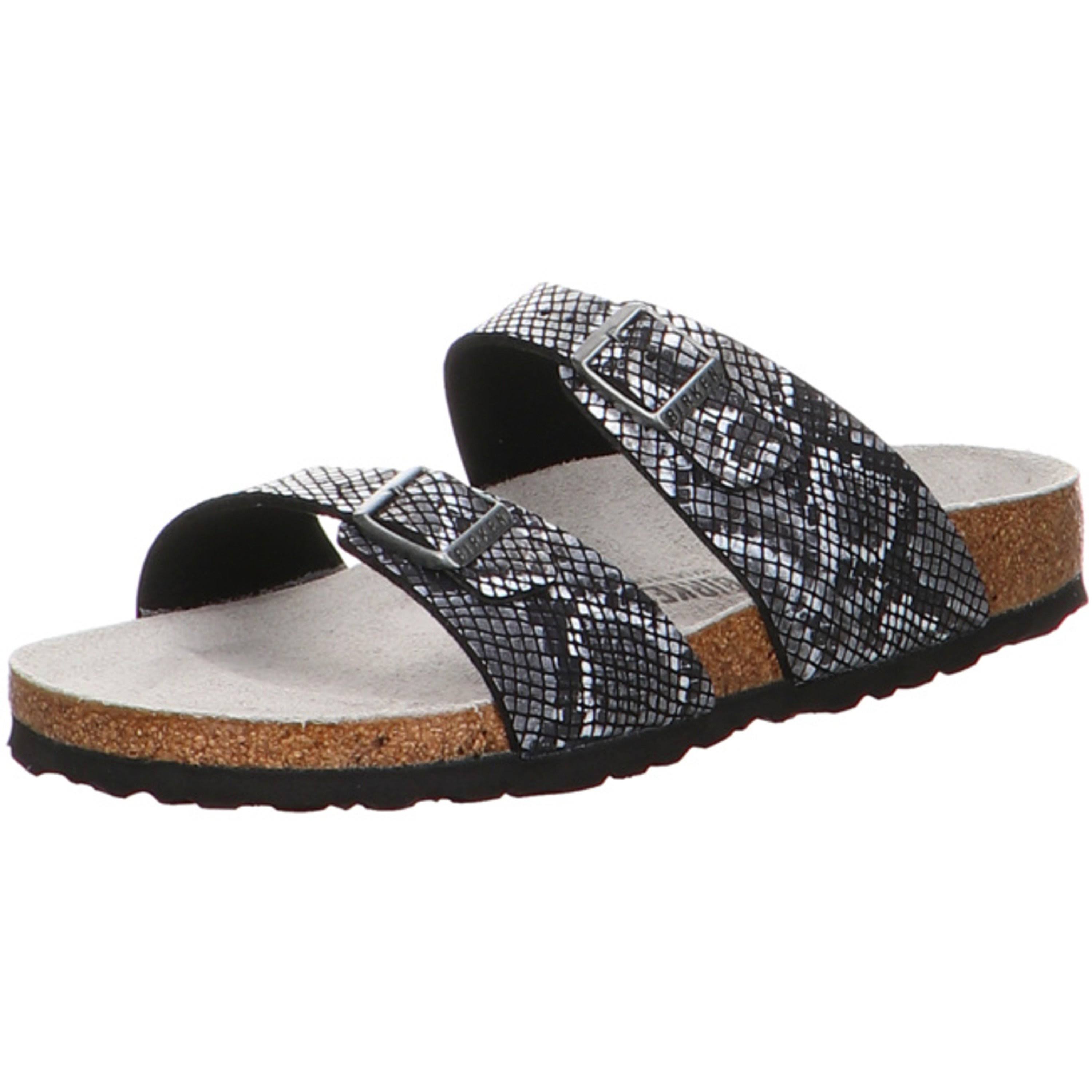 Birkenstock W Sydney MF - Python Black - US 8 - Women