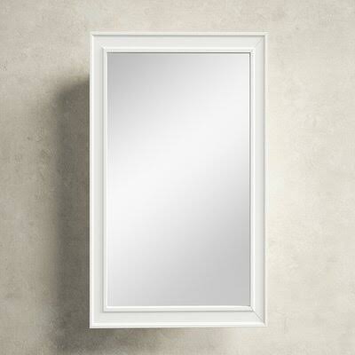 Birch Lane 2CAF47491C0C48CF8C1D7D779DB6BDBD Tiarra Recessed Framed Medicine Cabinet Size: 22.25x22 H x 16.25x22 W x 5x22 D