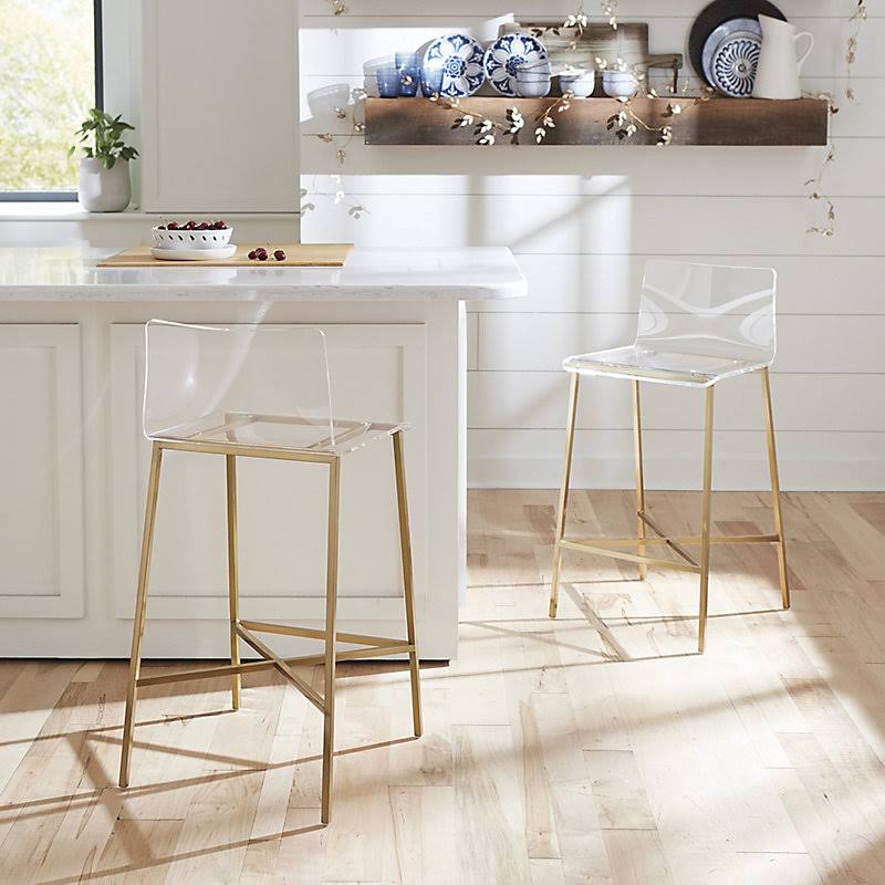 Tasha Acrylic Counter Stool - Ballard Designs