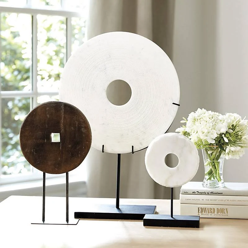 Bunny Williams Decorative Disc on Stand Large - Ballard Designs