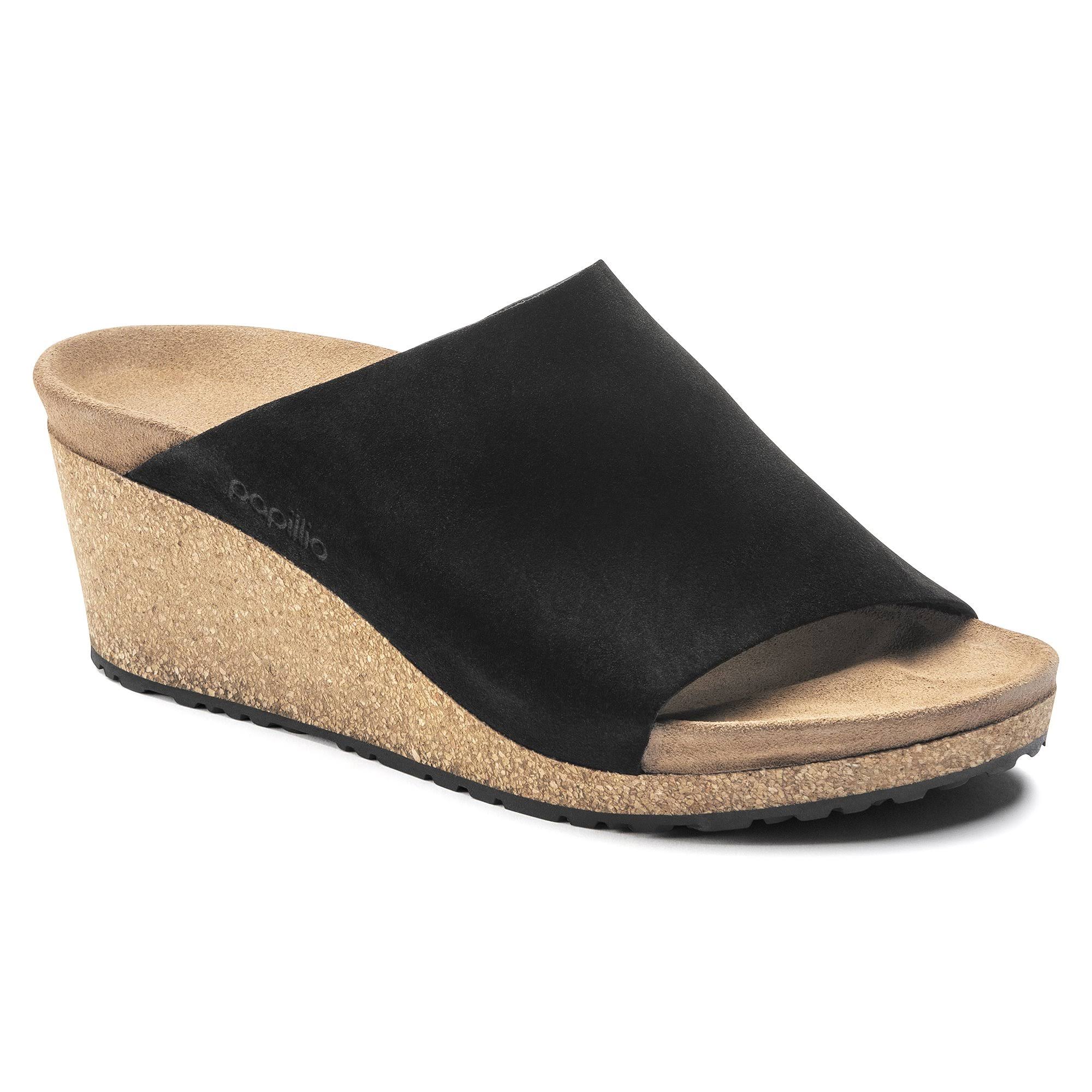 Birkenstock Women's Namica (37 Narrow Black Suede)