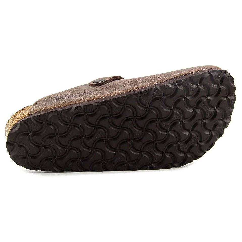 Birkenstock Boston Oiled Leather, Men's, Size: 36 Medium EU, Brown