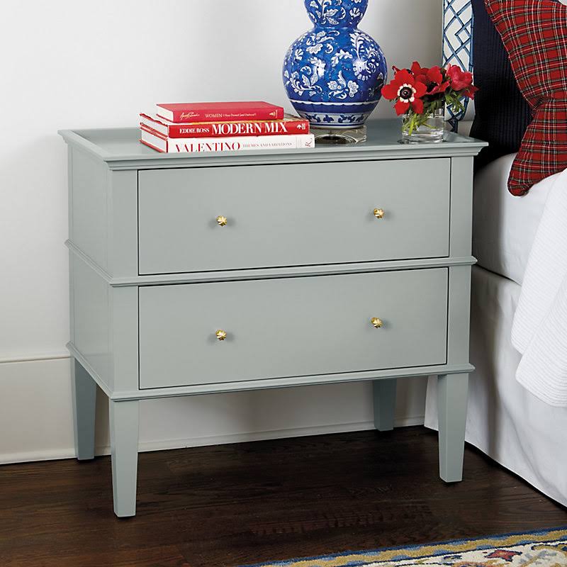 Grace 2-Drawer Side Table - Ballard Designs
