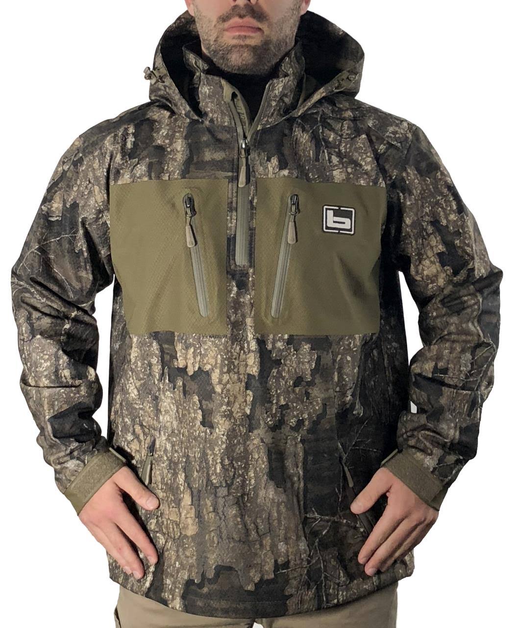 Banded Waterproof Quarter Zip Hooded Pullover
