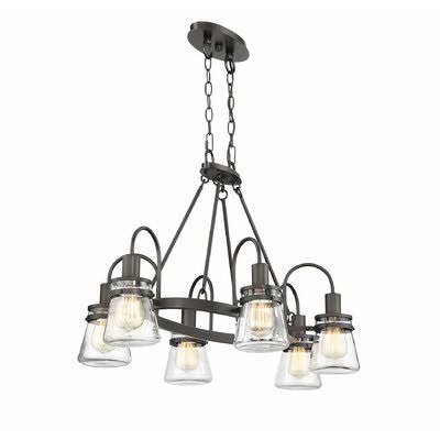 Barnhart 6 - Light Shaded Classic / Traditional Chandelier Birch LANE?