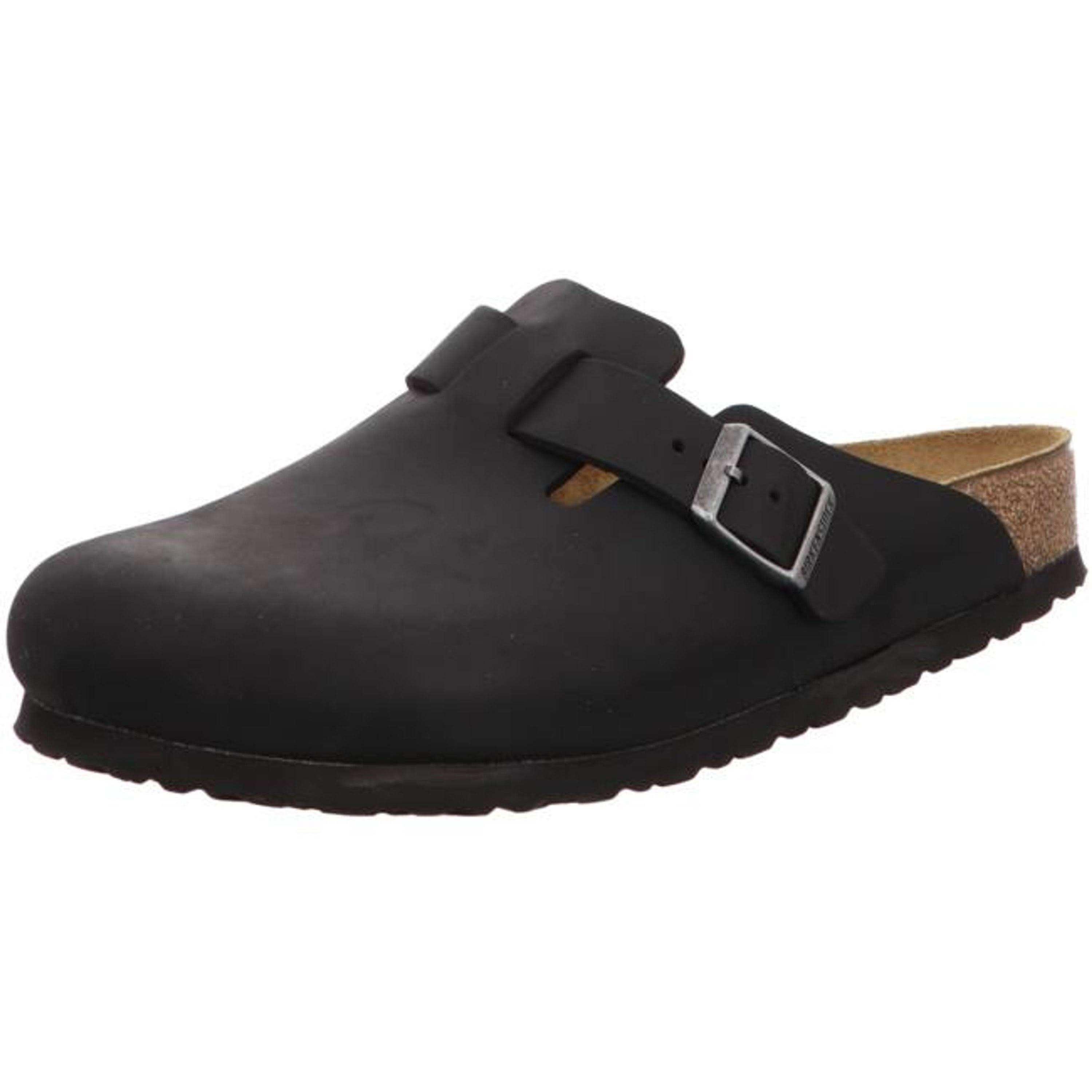 Birkenstock Boston Clog - 44 - Black Oiled Leather