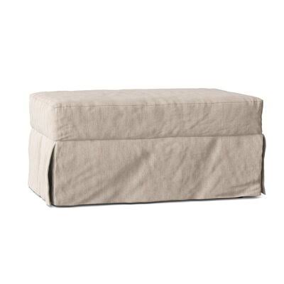 Birch Lane Fairchild 44x22 Rectangle Standard Ottoman Body Fabric: Curious Pearl