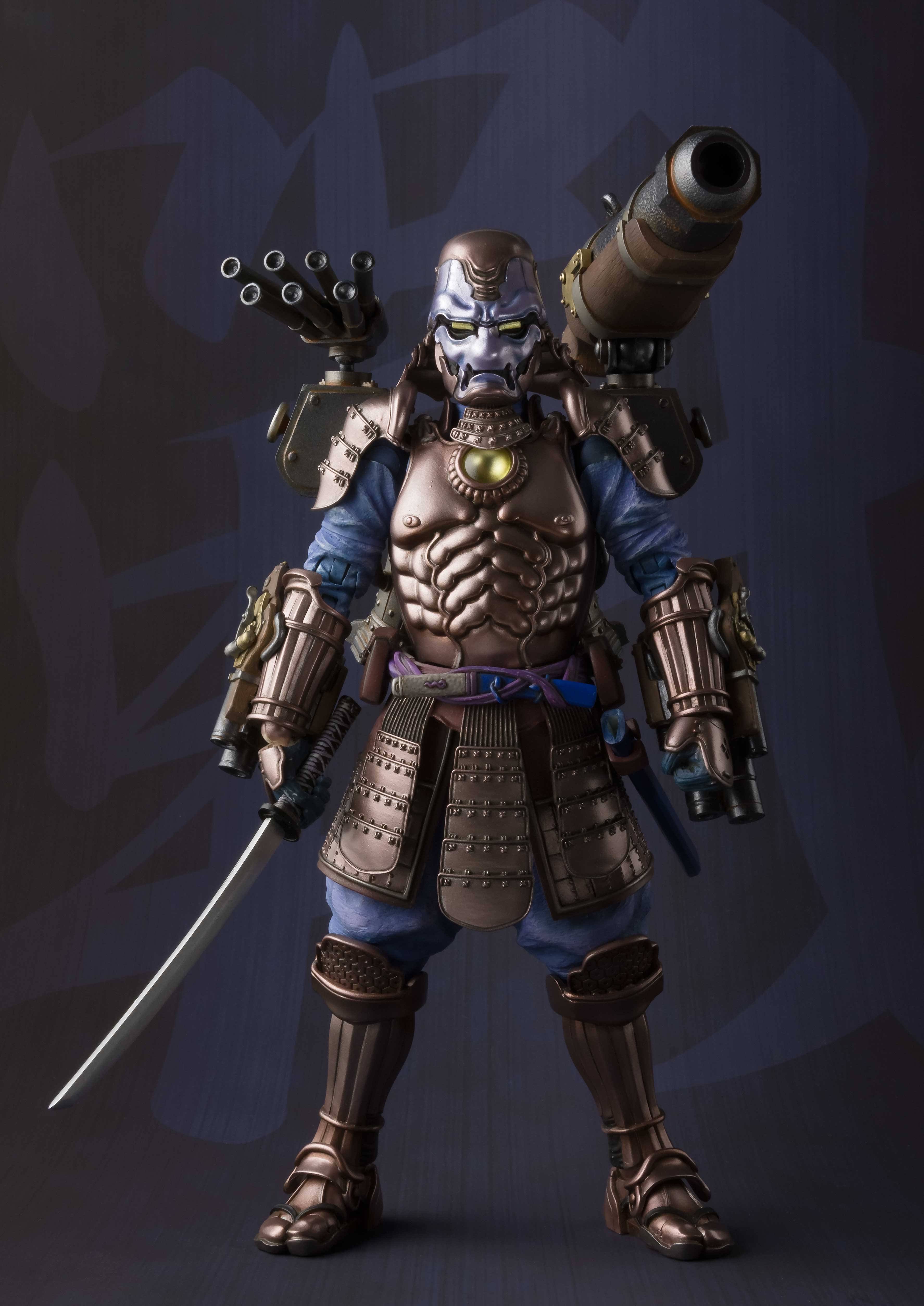 Marvel Koutetsu Samurai War Machine Manga Realization Action Figure