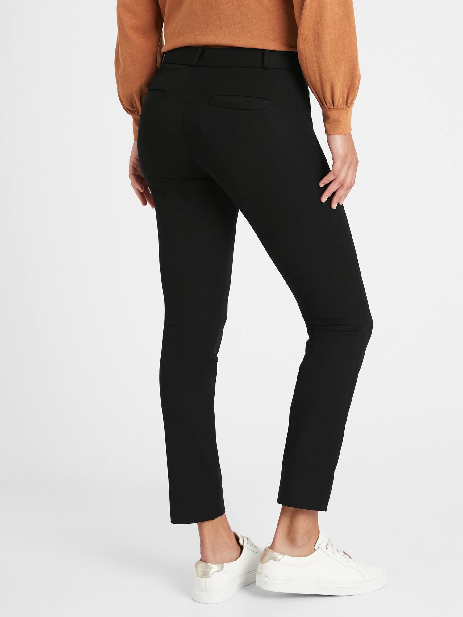Banana Republic Women's Skinny Classic-Sloan Pant Black Size 2 Long