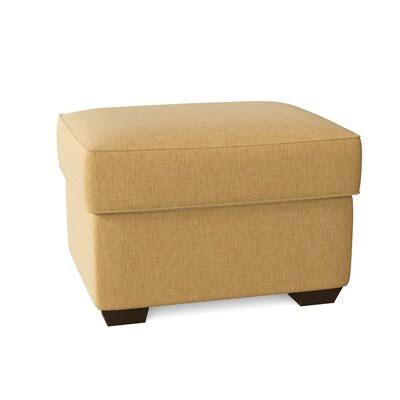 Birch Lane Swifton 29x22 Rectangle Standard Ottoman Body Fabric: Nobletex Gold