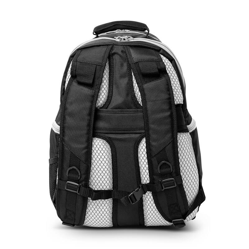 Baltimore Ravens Black/Gray Premium Color Trim Backpack