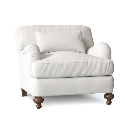 Birch Lane Wivenhoe Armchair Body Fabric: Classic Bleach White