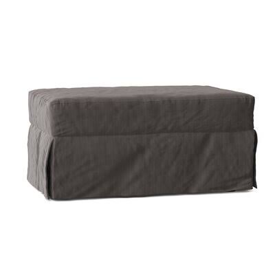 Birch Lane Fairchild 44x22 Rectangle Standard Ottoman Body Fabric: Oakley Graphite