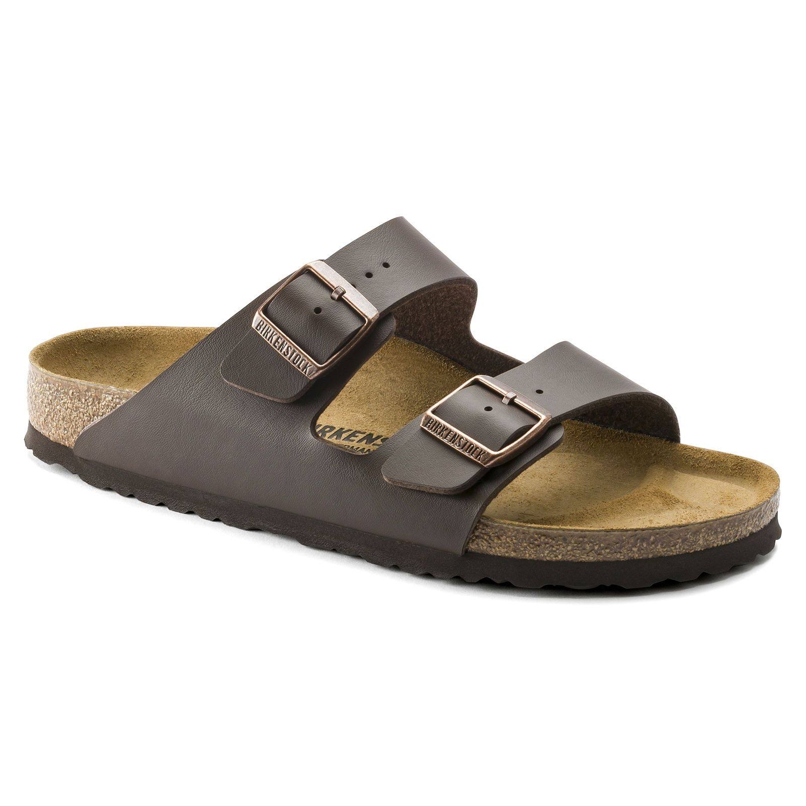 Birkenstock Arizona Sandal - 47 - Brown Birko-Flor
