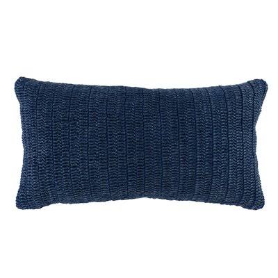 McCutchen Cotton Throw Pillow Cover & Insert Color: Indigo