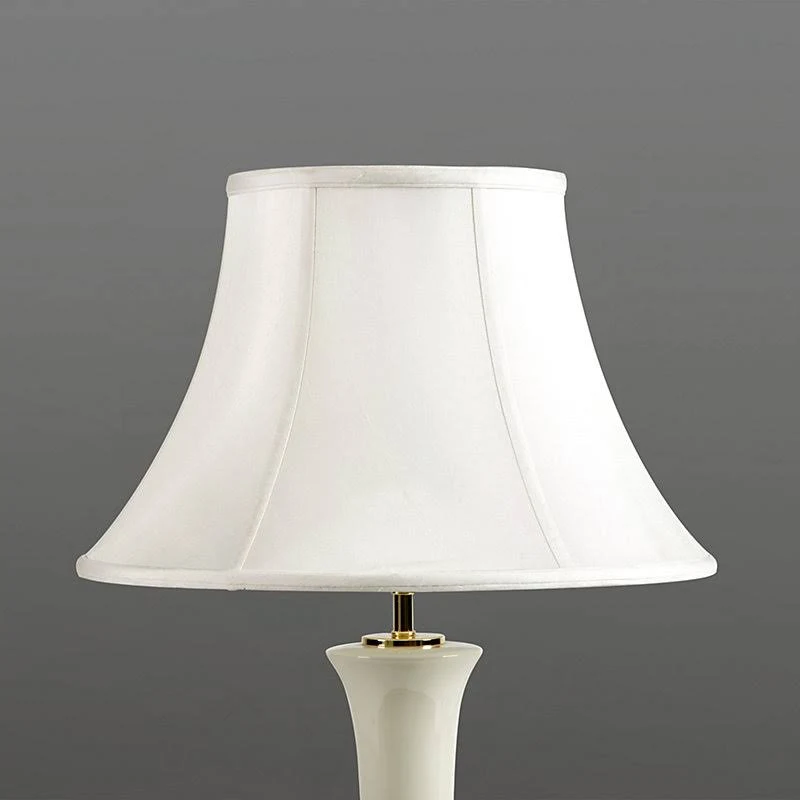Couture Bell Lamp Shade Oatmeal Linen 16x22 - Ballard Designs