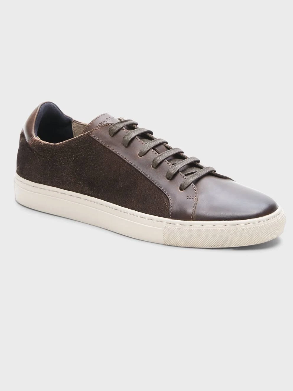Banana Republic Men's Nicklas Suede Sneaker Brown Size 10