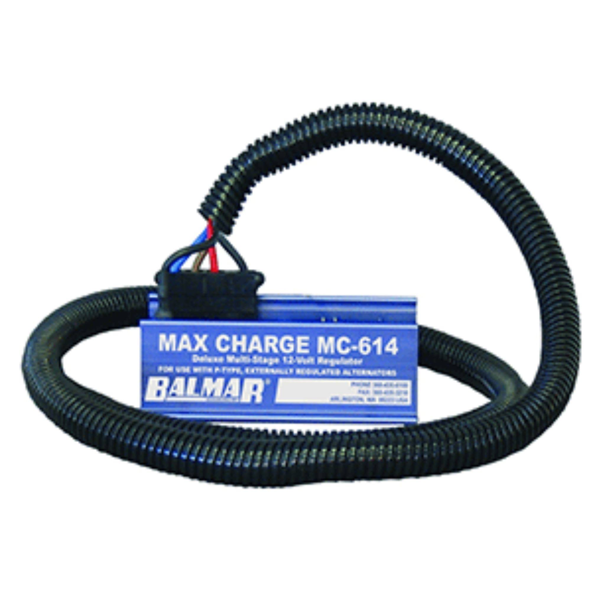 Balmar Max Charge MC614 Multi-Stage Regulator w-Harness - 12V [MC-614-