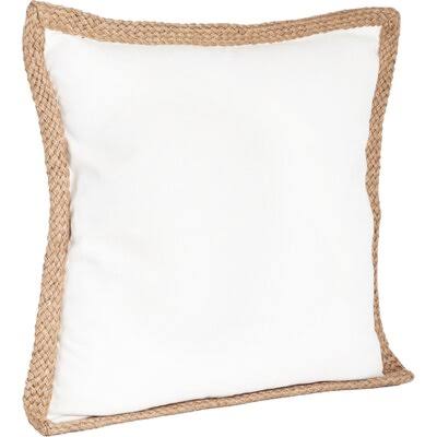 Birch Lane Heritage Lake Geneva 100% Cotton Throw Pillow Color: Ivory