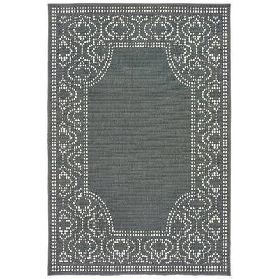 Quintin Plaid Gray/Ivory Indoor / Outdoor Area Rug Birch Lane Rug Size: Rectangle 8&6x22 x 13&
