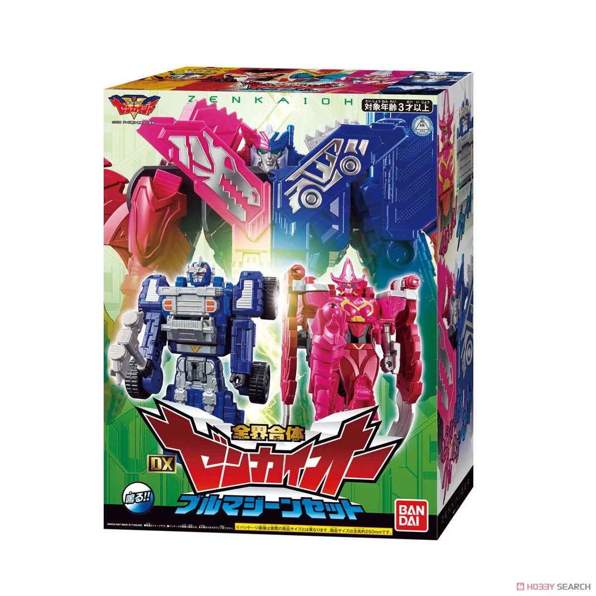 Bandai Kikai Sentai Zenkaiger Zenkai Gattai DX Zenkaioh VroonMagine Set