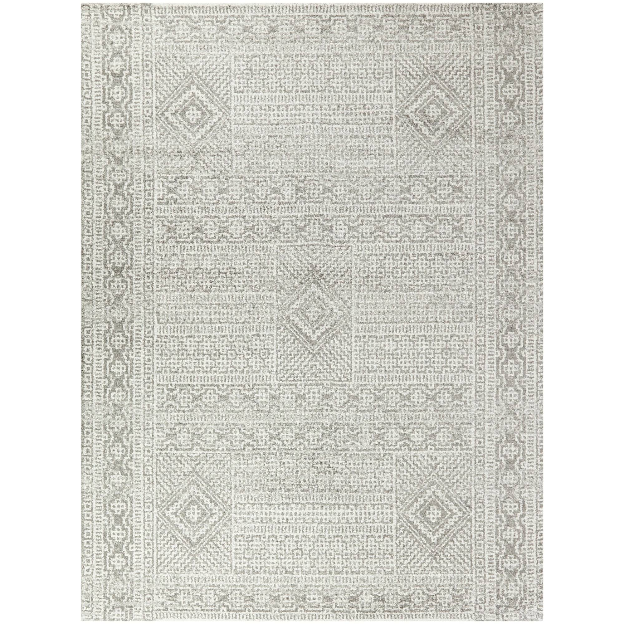 Berlage Transitional Area Rug - White - 7&10x22 x 10&
