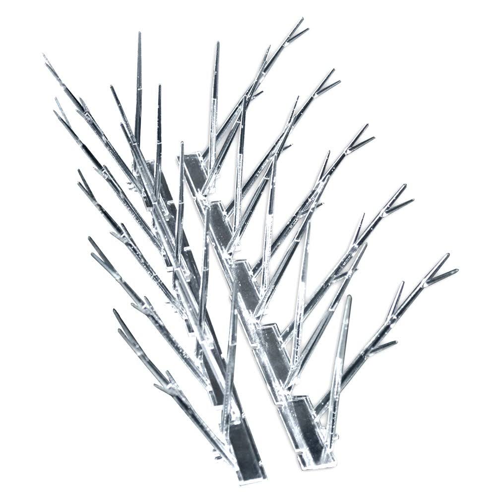 Narrow Plastic Bird Spikes, 50 ft - Bird-X - SP-50-N