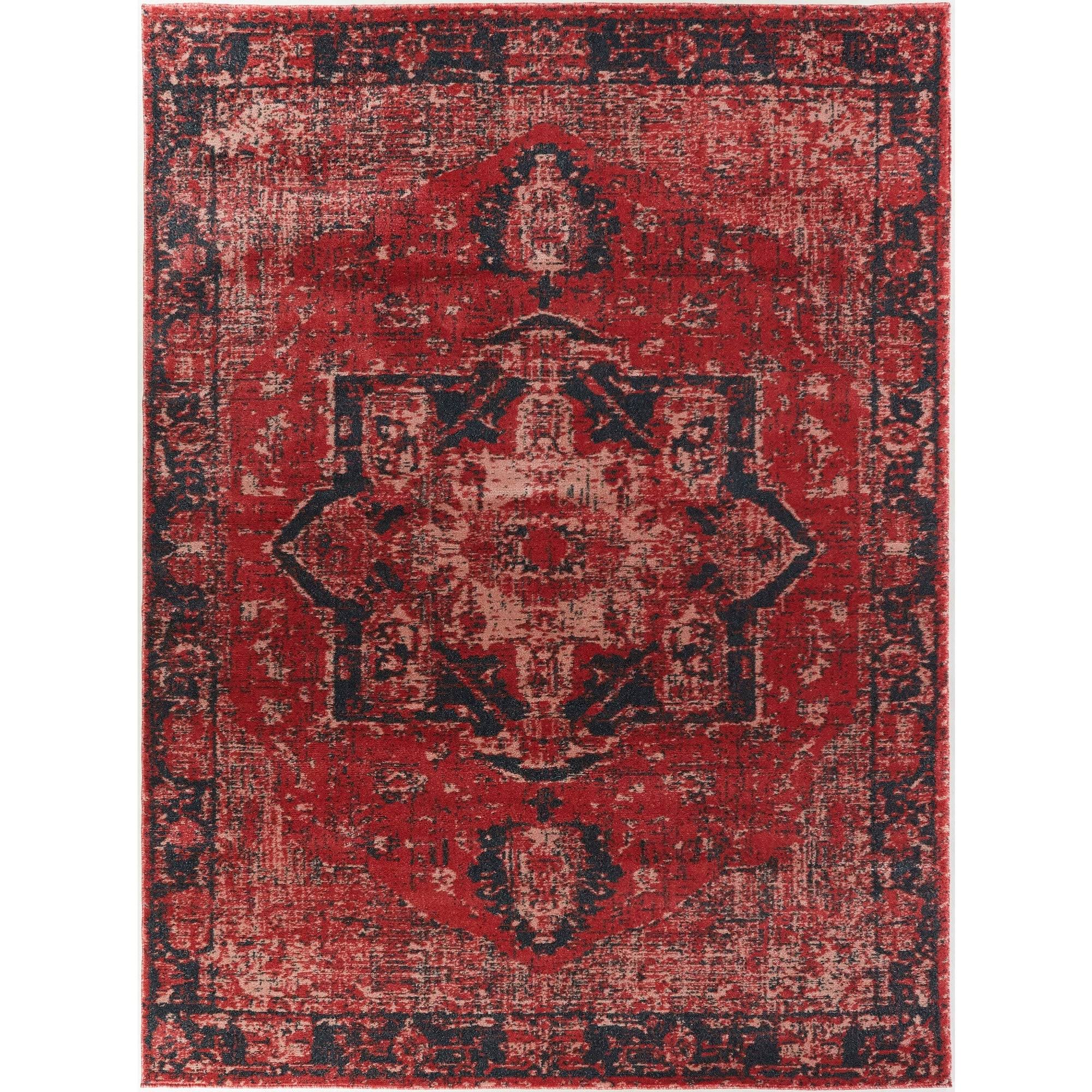 Amina Vintage Oriental Area Rug - Blue - 7&10x22 x 10&
