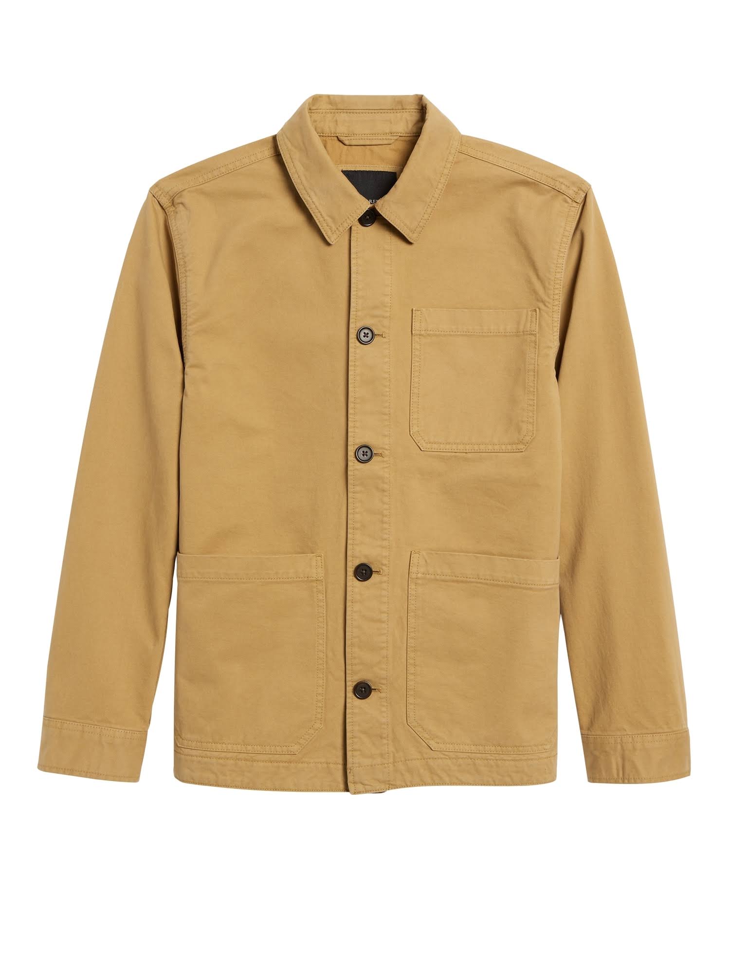 Banana Republic Men's Chore Coat Sand Beige Size M