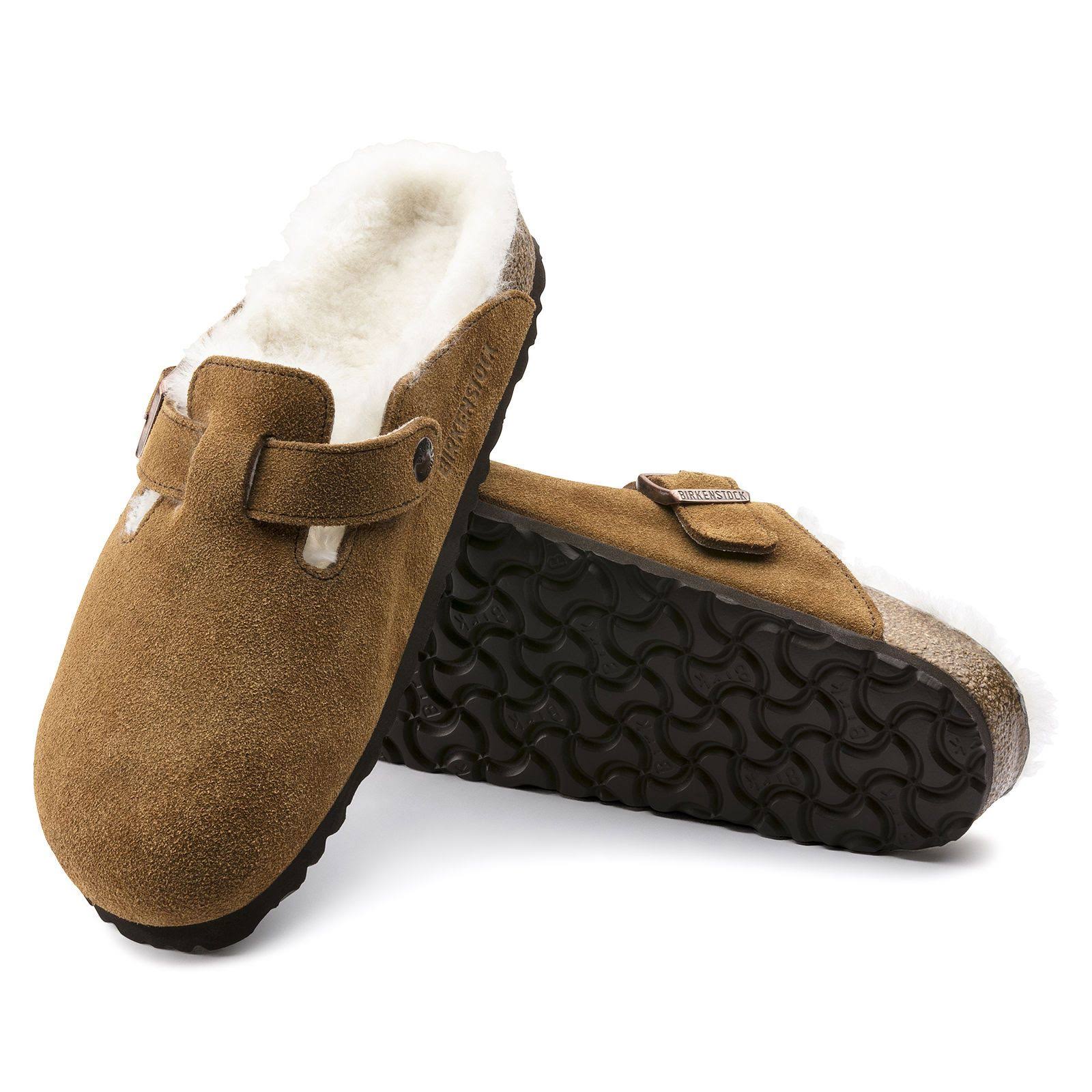Birkenstock Women's Boston Shearling Light Rose