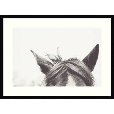 Listen by EMI and Mark Franzen - Picture Frame Photograph Print on Paper Frame Color: Black, Size: 25.38x22 H x 34.38x22 W x 0.8