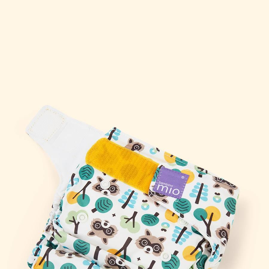 Bambino Mio Miosolo All-in-One Cloth Diaper Raccoon Retreat
