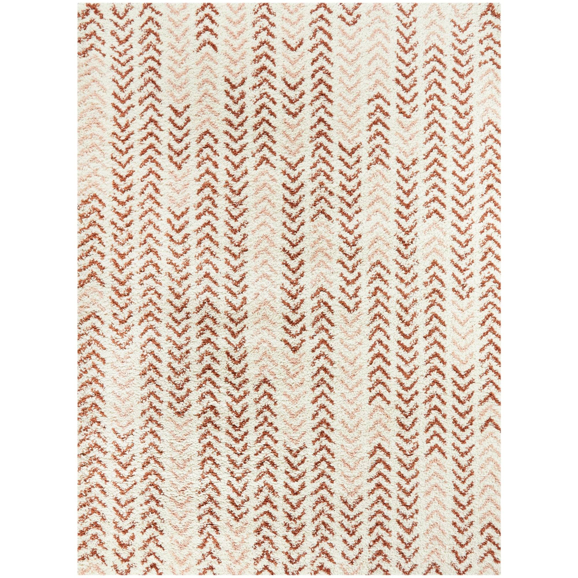 BALTA Elena Blue 5 ft. x 7 ft. Arrow Transitional Area Rug