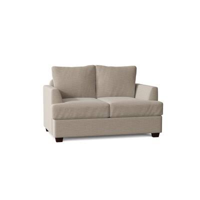63x22 Pillow Top Arm Loveseat Birch Lane Body Fabric: Conversation Ivory