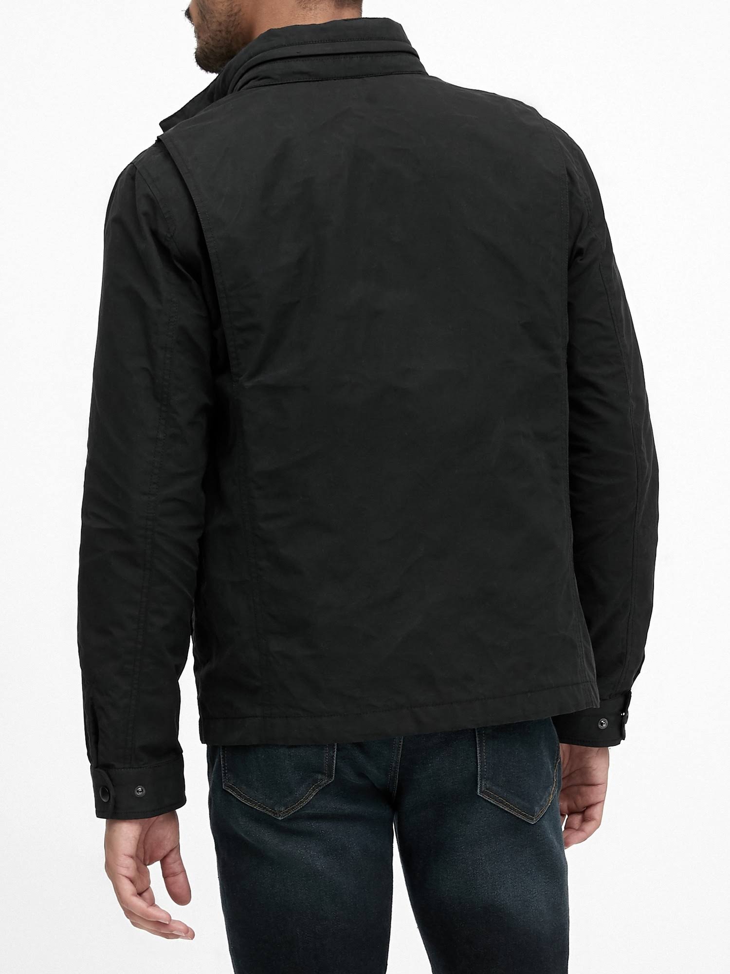 Banana Republic Men's Water-Resistant Field Jacket Black Size XL