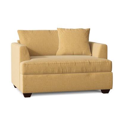 Karley 39x22 Armchair Birch LANE? Body Fabric: Nobletex Gold