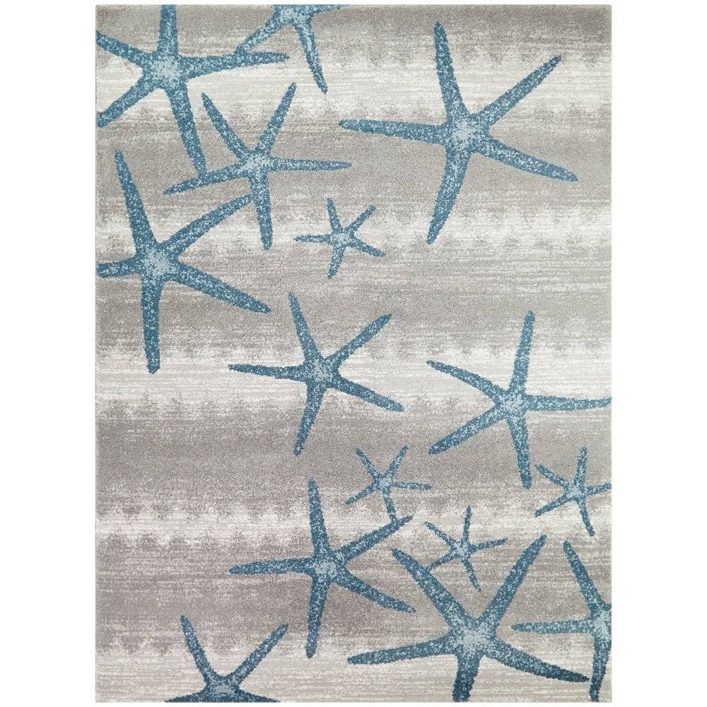 Martin Coastal Starfish Area Rug - 4&4