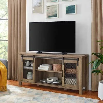 Soham TV Stand for TVs Up to 65x22 Gracie Oaks Color: Reclaimed Barnwood