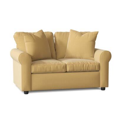 Wolsingham Cotton 60x22 Rolled Arm Loveseat Body Fabric: Bayou Sunshine
