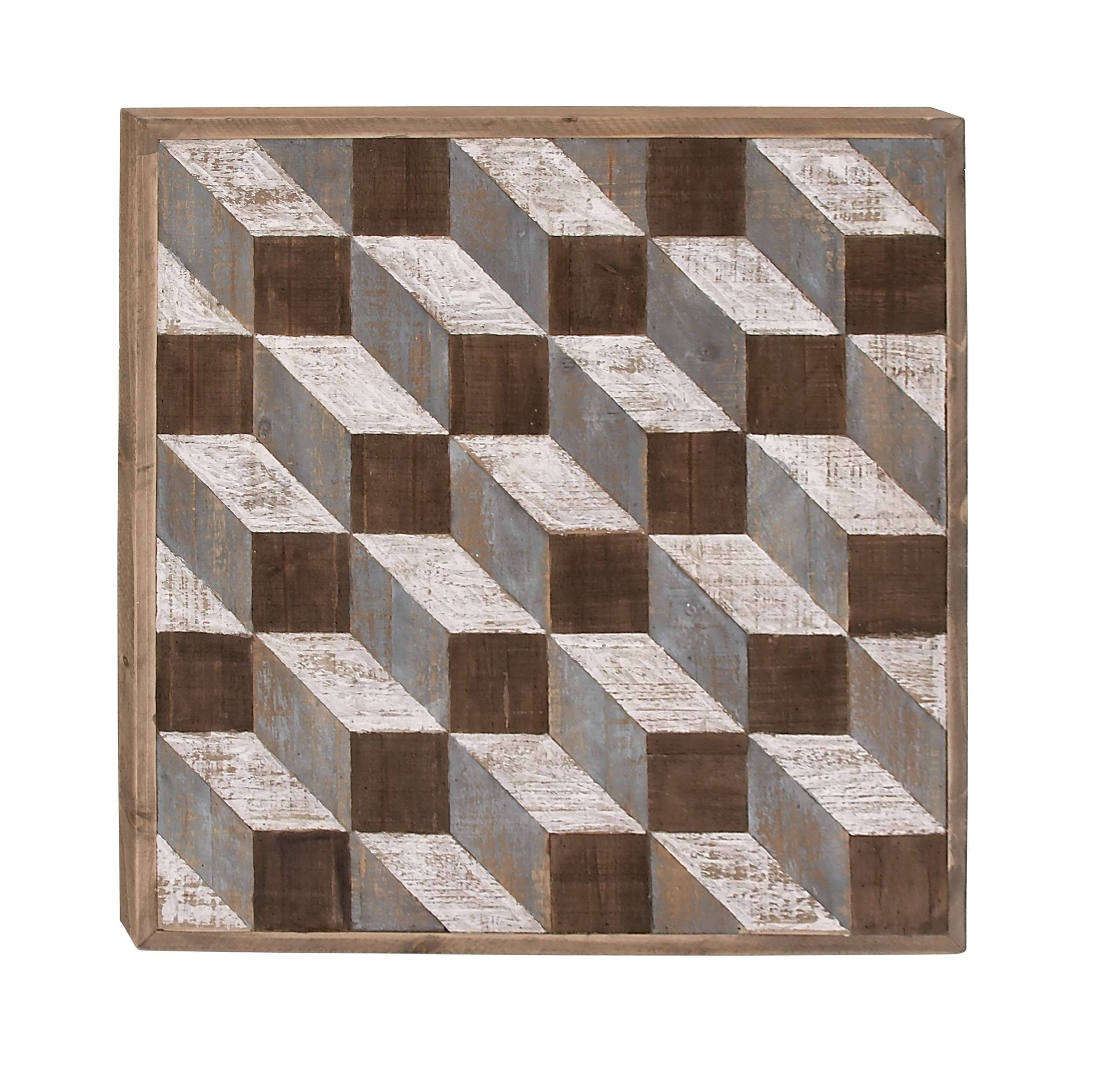 Benzara Wood Wall Art 31x22W, 31x22H