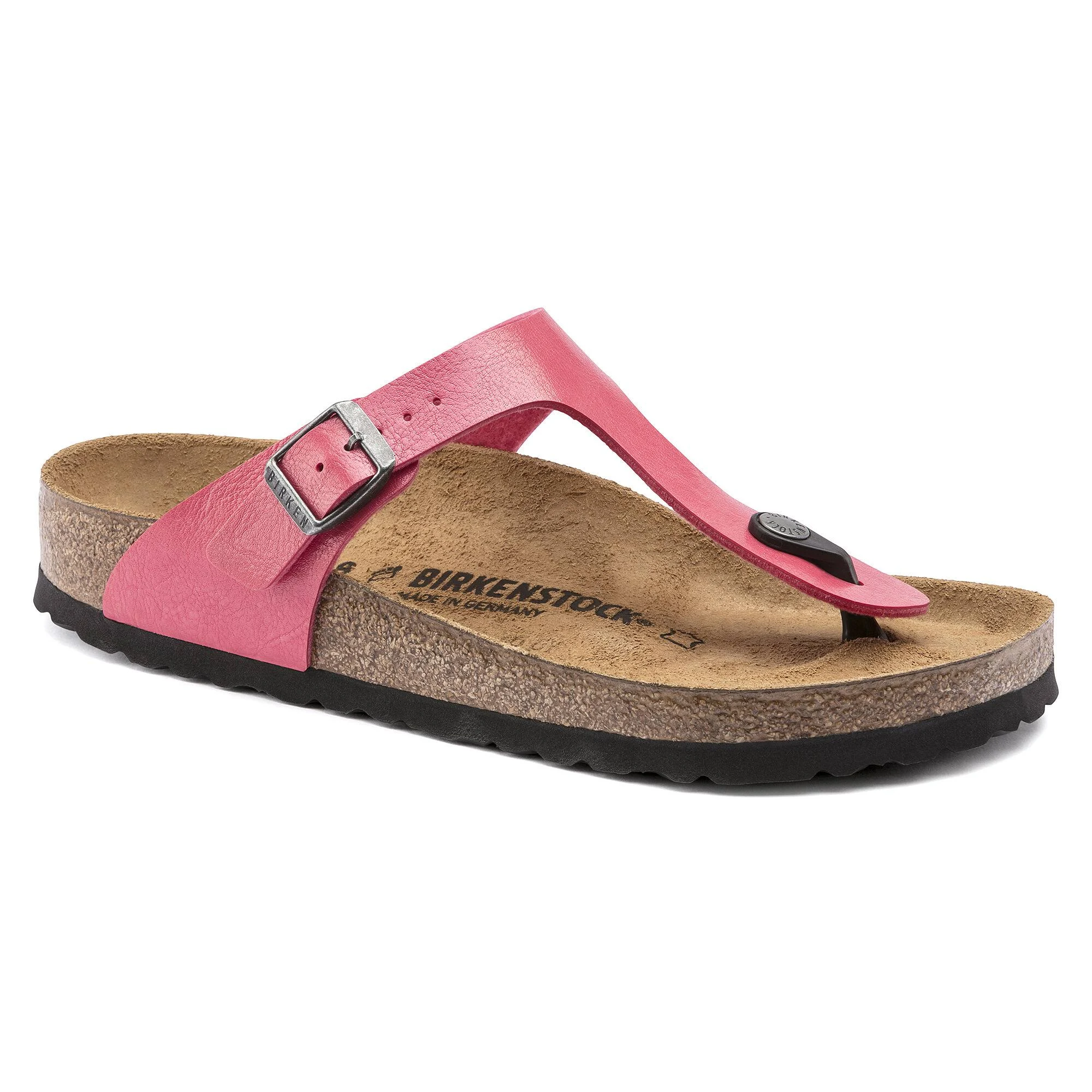 Birkenstock Gizeh Birko-Flor Graceful Raspberry Thong Sandals