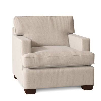 Anastagio 36x22 Wide Armchair Birch Lane Body Fabric: Curious Pearl