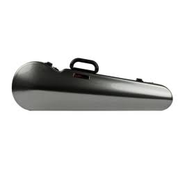 BAM Hightech Contoured Violin Case - 4/4 -Silver Carbon