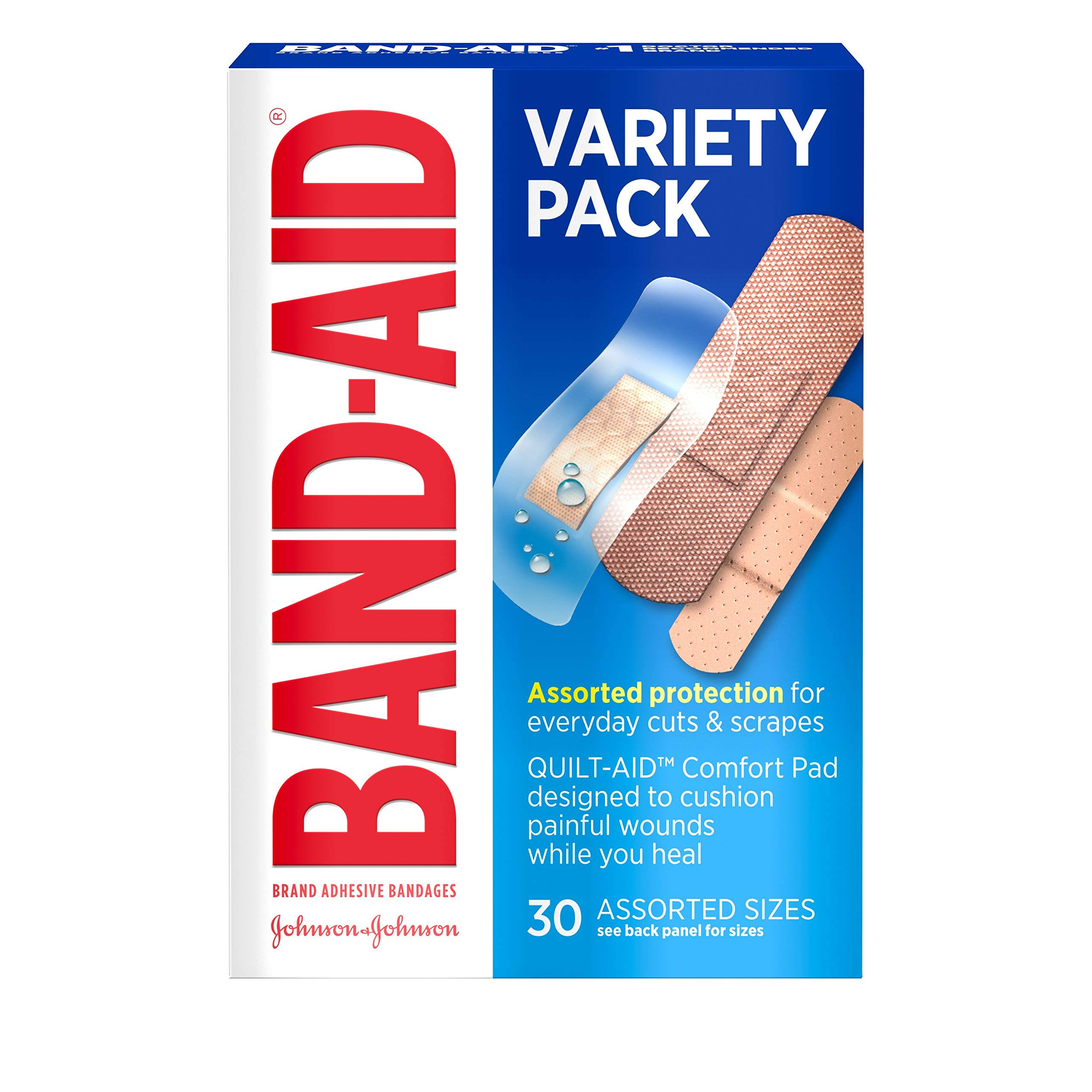 Band Aid Vppk, 30 Count (4-6 Pack)