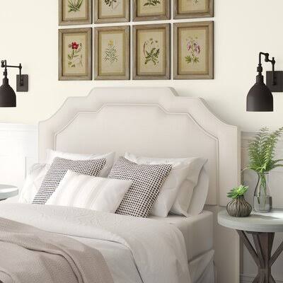 Jaoquim Upholstered Panel Headboard Birch Lane Size: Twin, Upholstery: Klein Ivory