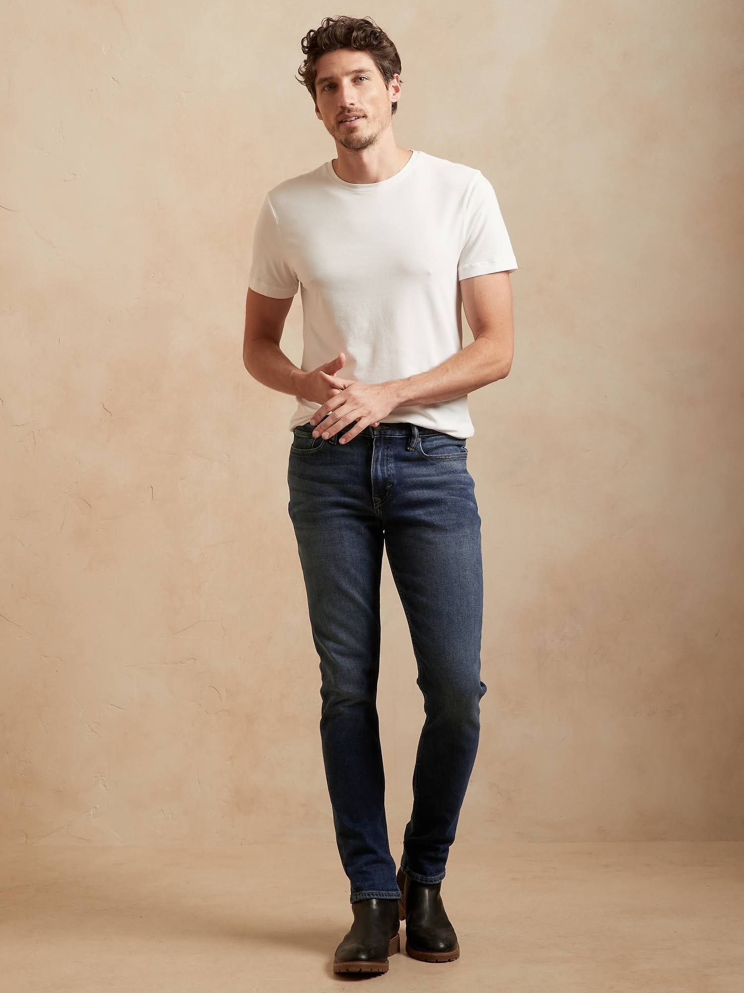 Banana Republic Men's Slim Legacy Jean Medium Wash Size 31W 30L