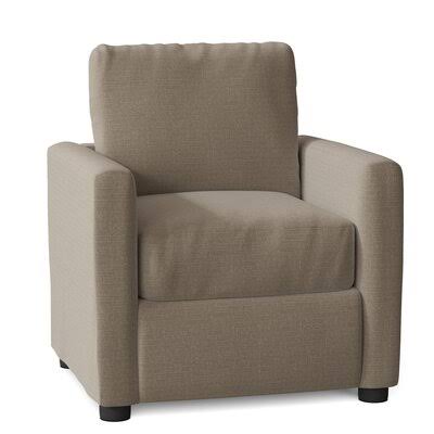 Cambridgeshire 32x22 Wide Armchair Birch Lane Body Fabric: Turbo Line