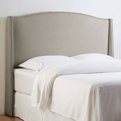 Stillman Upholstered Headboard Size: King, Upholstery: Klein Dove