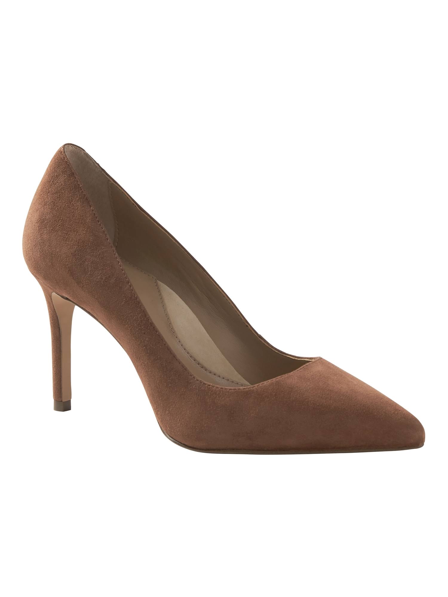 Banana Republic Women's Madison 12-Hour Pump Hue 180 Suede Size 10 1/2