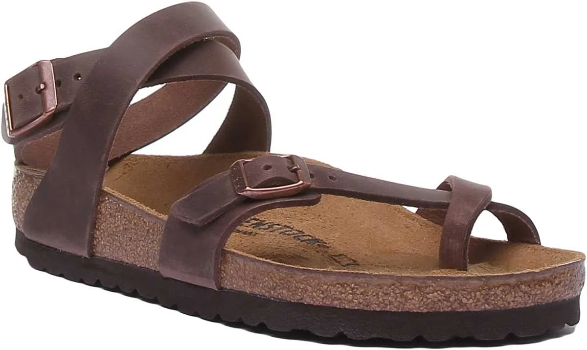 Birkenstock - YARA_OILED-LEATHER - Brown / 38